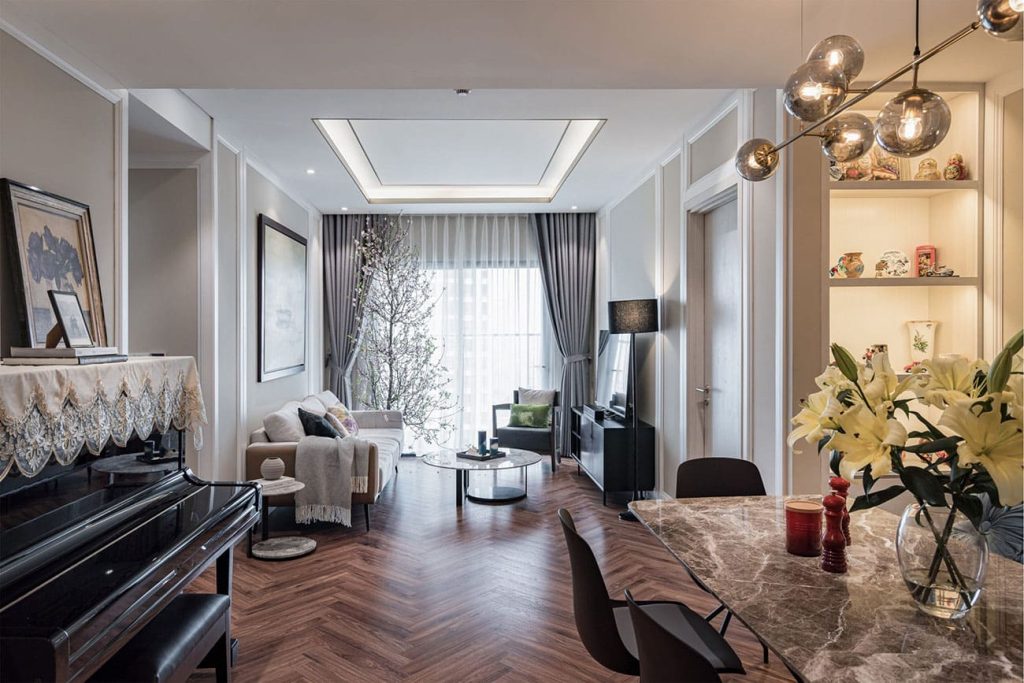 Hình ảnh thực tế căn hộ King Palace Hà Nội được phát triển bởi Công ty Cổ phần BĐS Hoa Anh Đào.
