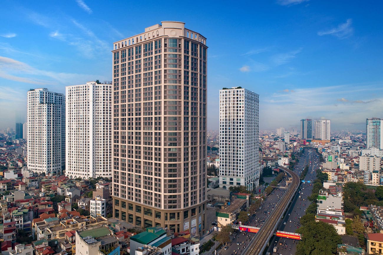 Hình ảnh thực tế căn hộ King Palace Hà Nội được phát triển bởi Công ty Cổ phần BĐS Hoa Anh Đào.